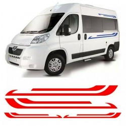 x2 side Motorhome Stripes...