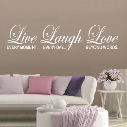 Live Laugh Love Wall Decal...