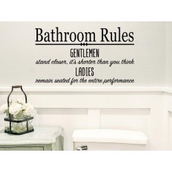 Bathroom Rules | Toilet...