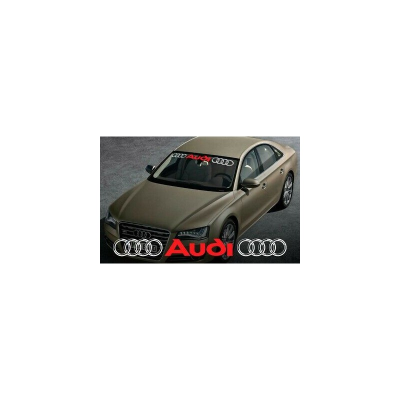 AUDI windshield window front decal #2 sticker for A4 A5 A6 A8 S4