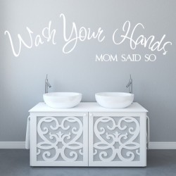 Wash Your Hands Bathroom...