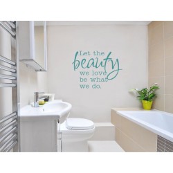 Beauty wall sticker, Salon...