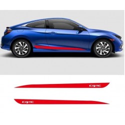 2 PCS Car Side Stripes Side...